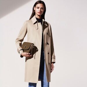 Ann Taylor Tan Trench Coat